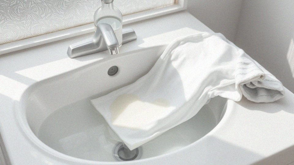 Jak ocet może pomóc w usuwaniu plam z potu?