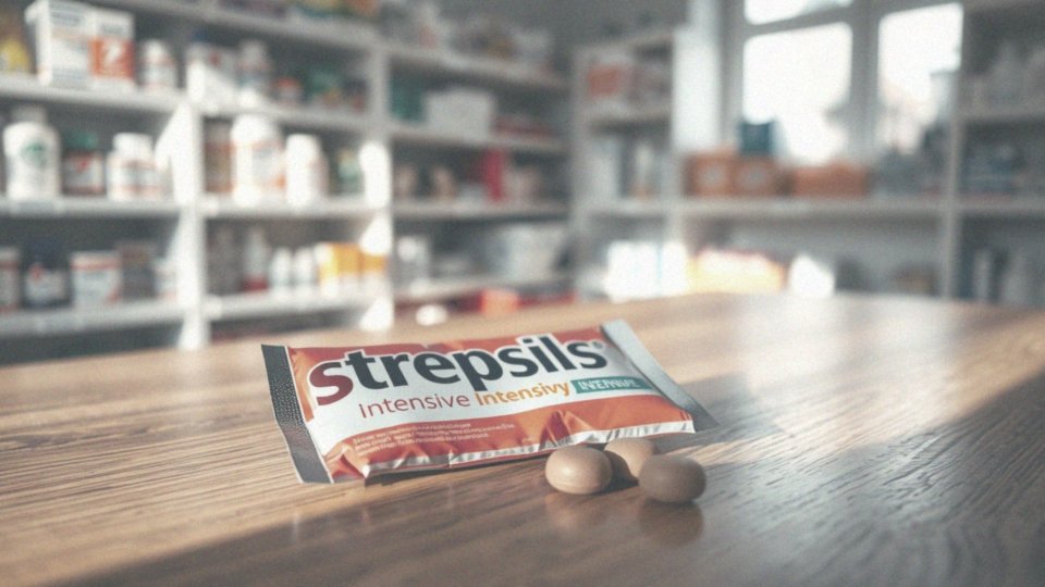 Jak działa flurbiprofen w Strepsils Intensive?