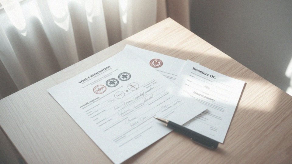Jakie dokumenty są potrzebne do zakupu samochodu?