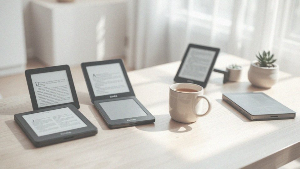 Jakie modele Kindle są dostępne na rynku?