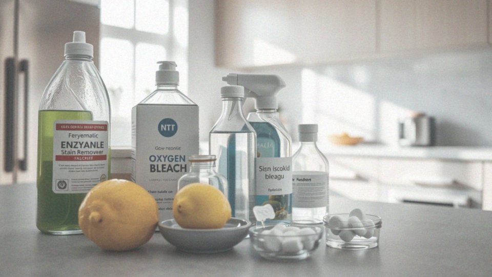 Jakie produkty skutecznie pomogą w walce z trudnymi plamami?