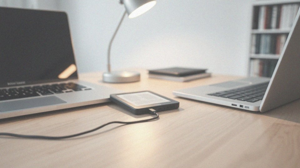 Jak przesłać książkę przez kabel USB?