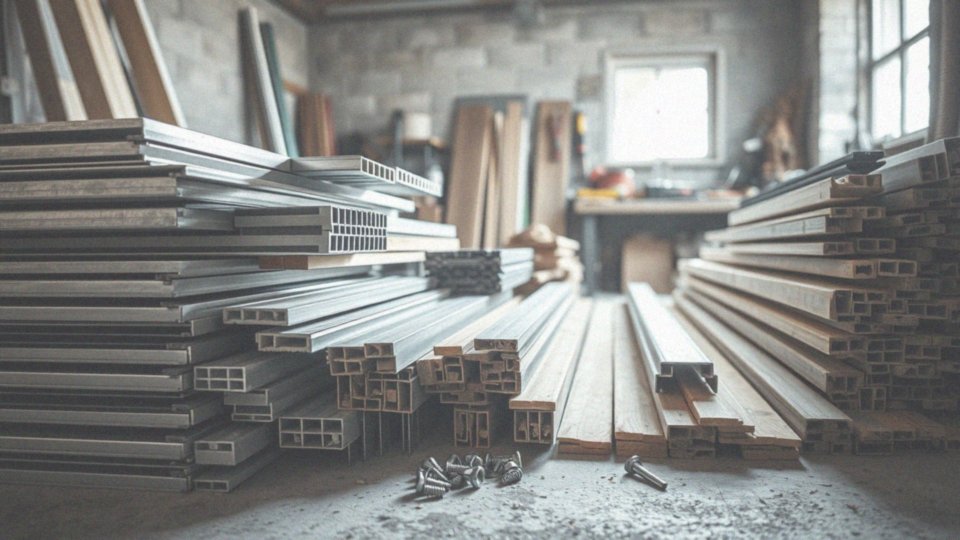 Jakie materiały są używane do produkcji drabin dachowych?