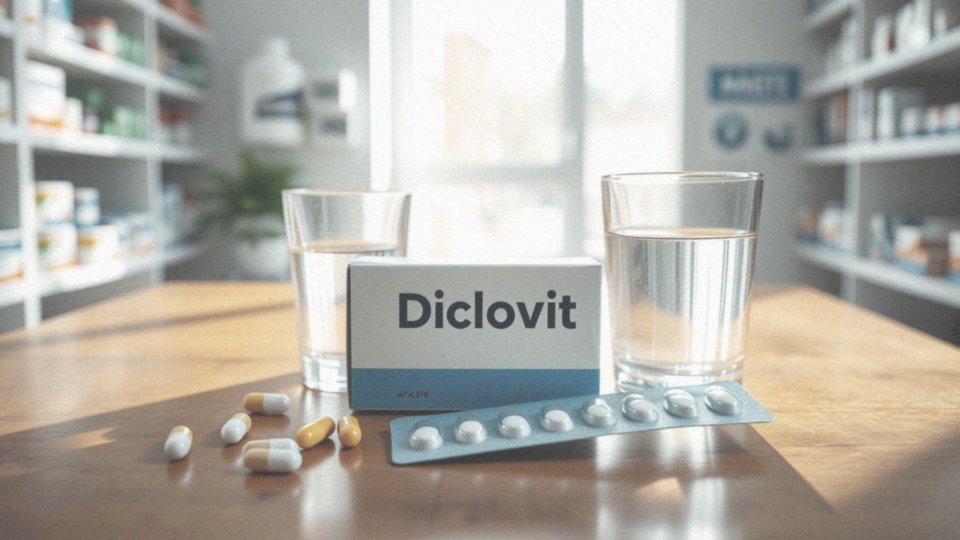 Jakie działanie leku Diclovit?