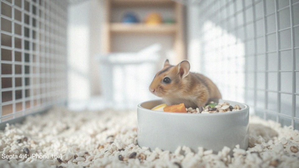 Co powinno się uwzględnić w diecie chomika w ciąży?