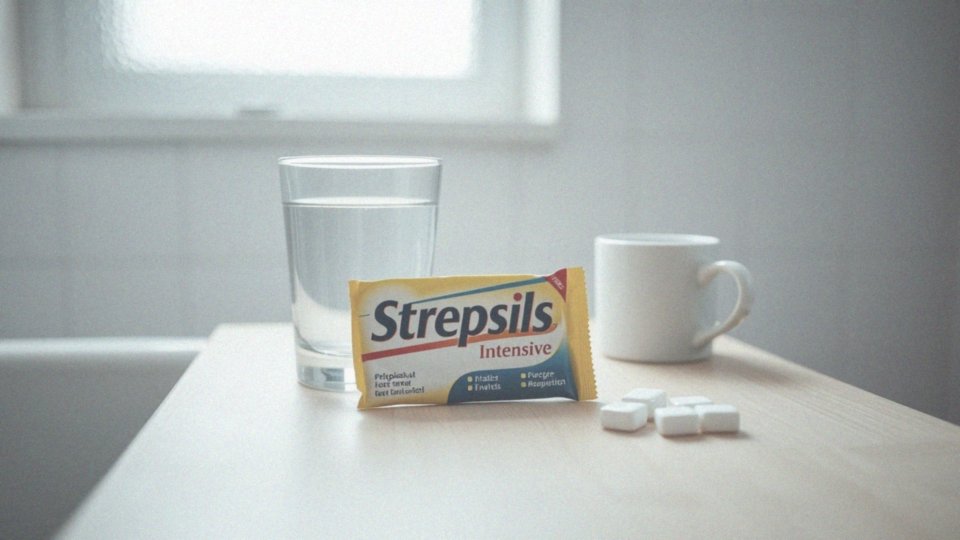 Jakie są działania niepożądane Strepsils Intensive?