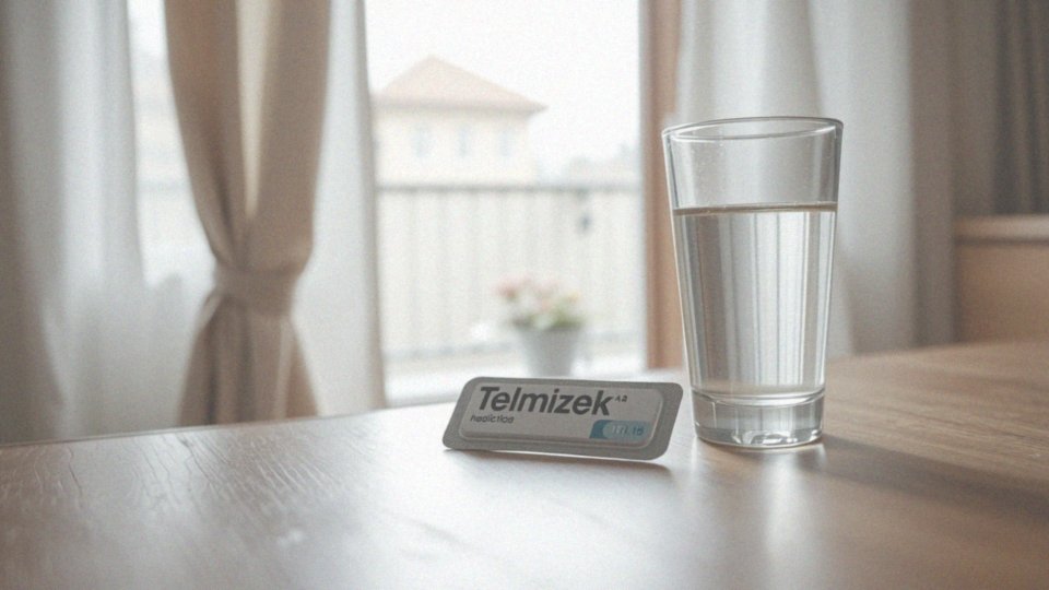Telmizek rano czy wieczorem? Kiedy najlepiej go przyjmować?